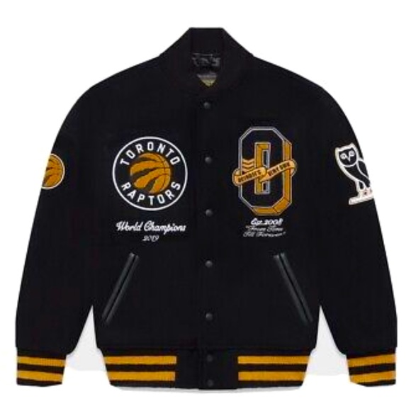 OVO RAPTORS VARSITY JACKET - Picture 2 of 3